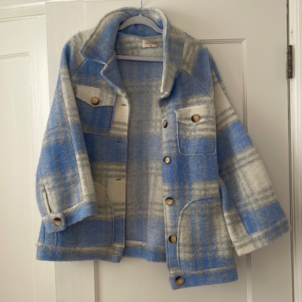 Nasty Gal oversized shacket